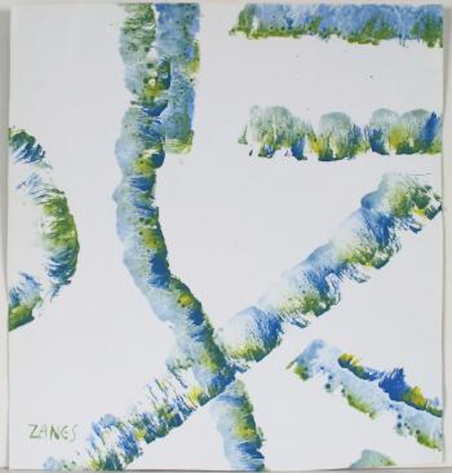 Pinselabrollungen by Herbert Zangs