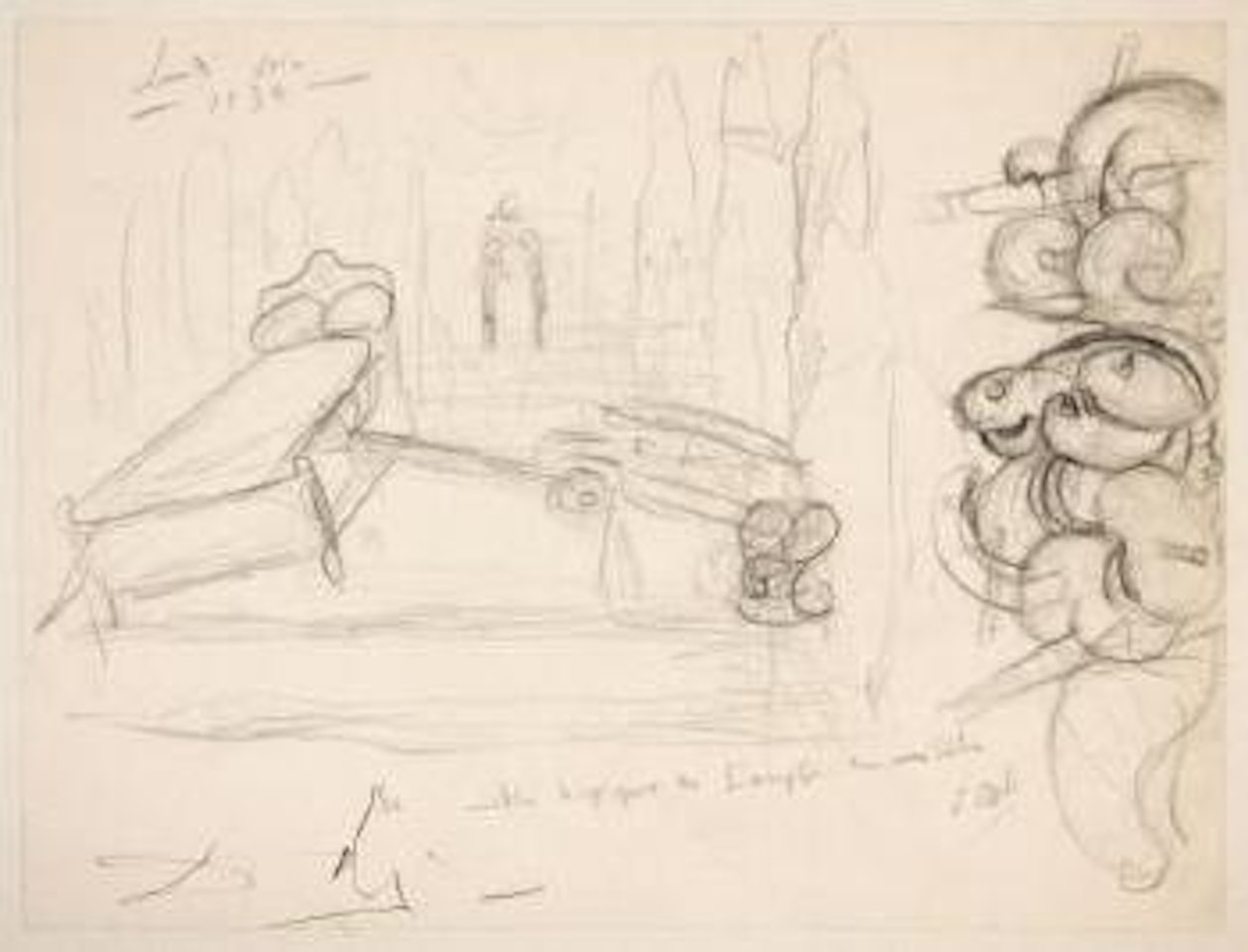 Le mythe tragique de L'angelus de Millet by Salvador Dali
