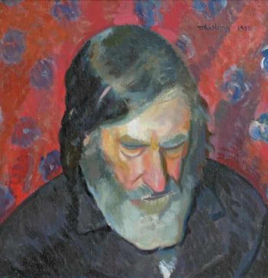 L'homme à la barbe by Moïse Kisling