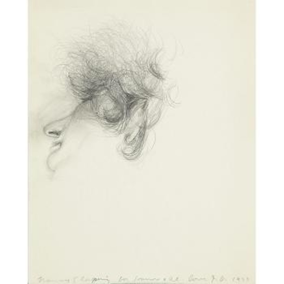 Nancy Sleeping by Jim Dine