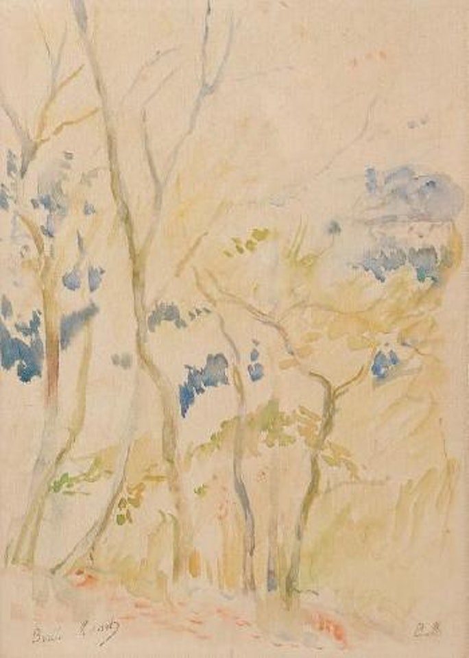 Sous-bois by Berthe Morisot