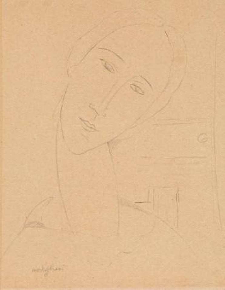 Portrait de jeune femme by Amedeo Modigliani
