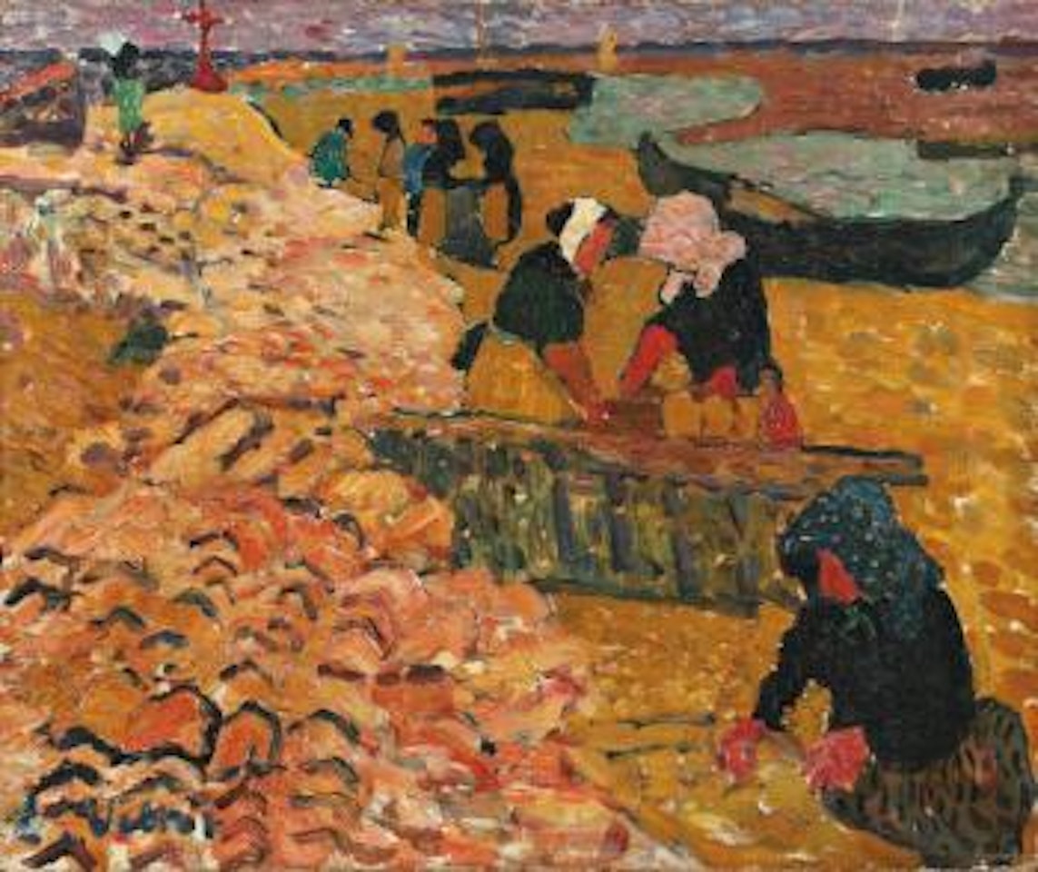 Les trieuses d'huîtres à Arcachon by Louis Valtat