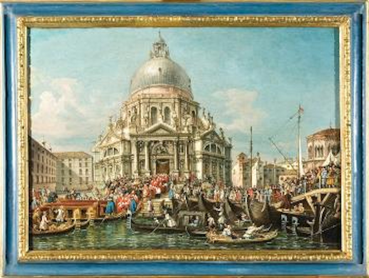 La festa della Madonna della Salute a Venezia by Francesco Zanin