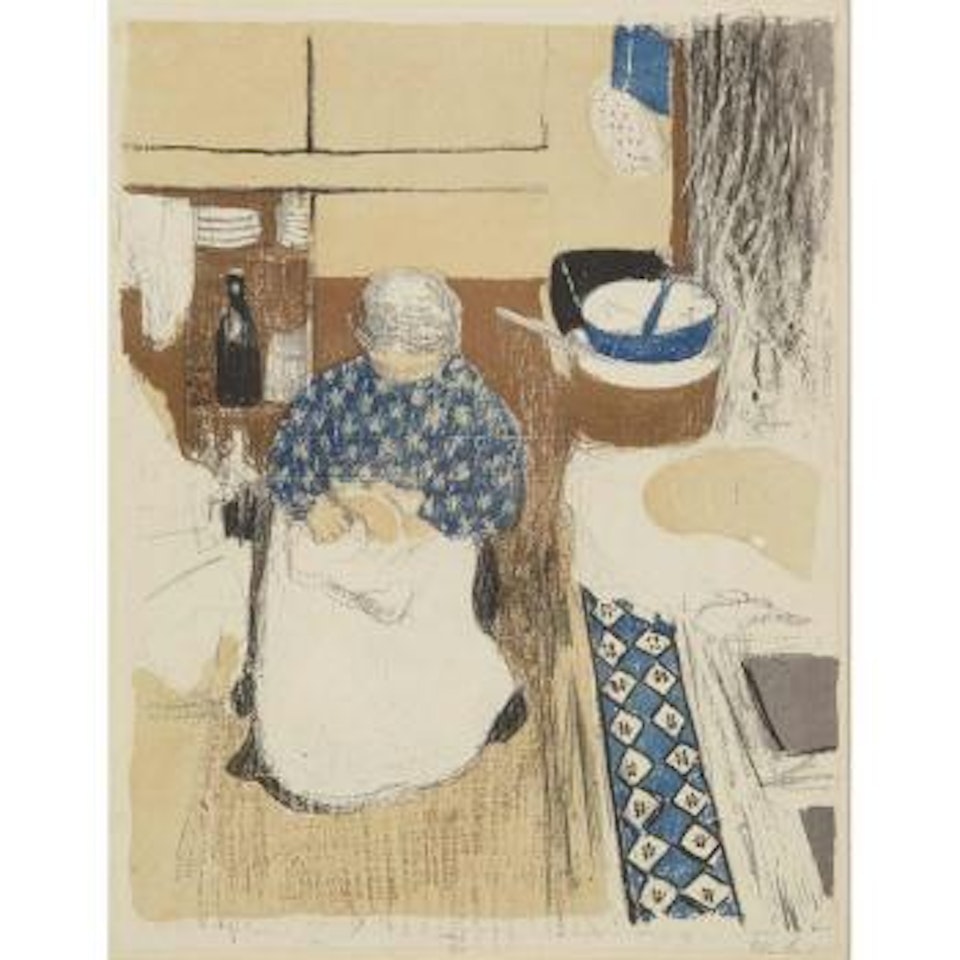 La cuisiniere (Roger-Marx 32) by Édouard Vuillard