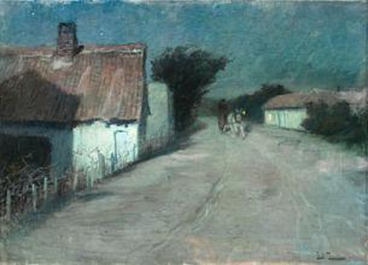 Hjemkomsten by Fritz Thaulow