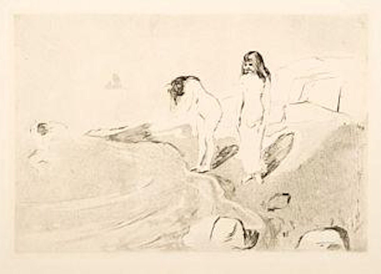 Badende kvinner by Edvard Munch