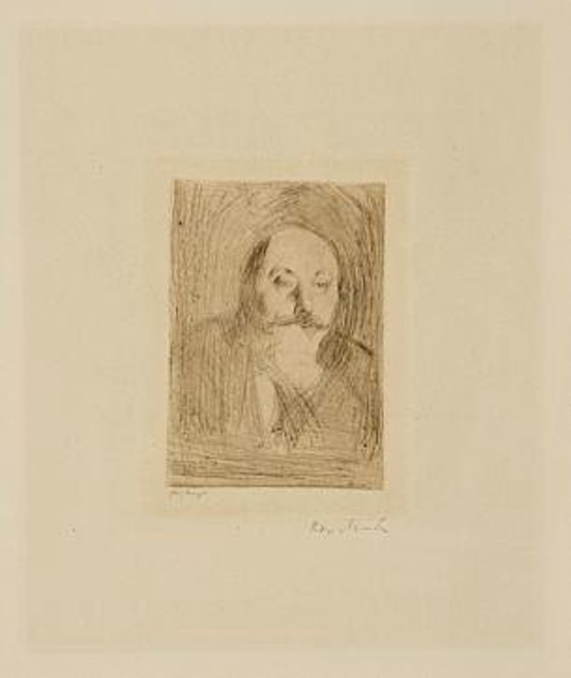 Richard Mengelberg by Edvard Munch