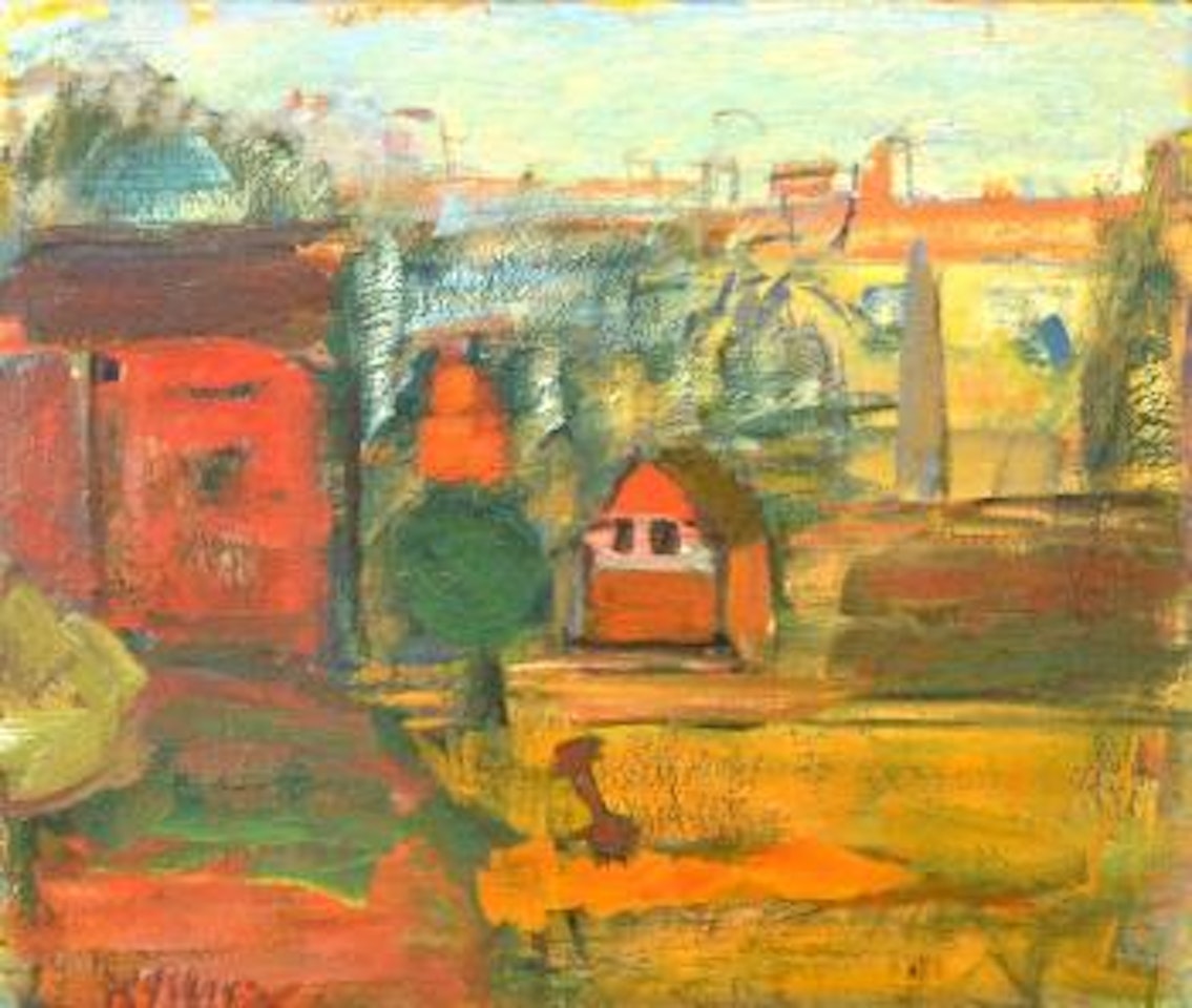 I en liten stad by Carl Kylberg