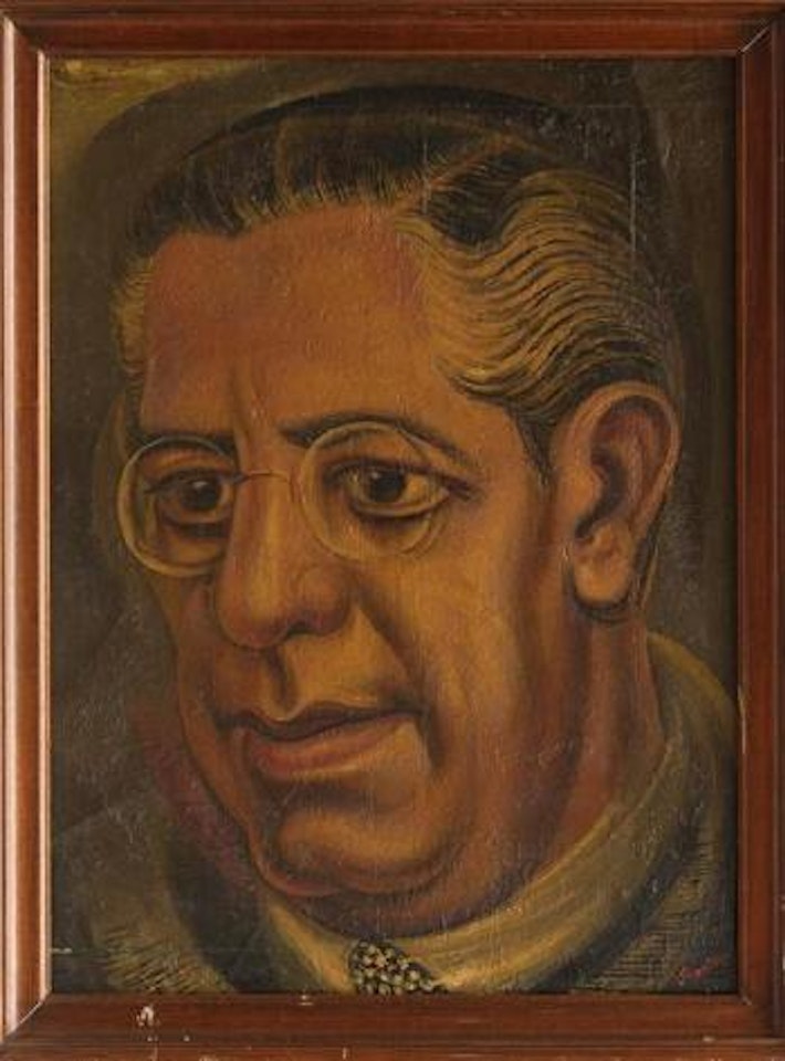 Retrato Lic Octavio Reyes Spíndola by David Alfaro Siqueiros
