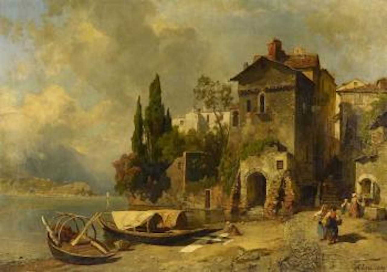 Lago Maggiore by August Wilhelm Leu