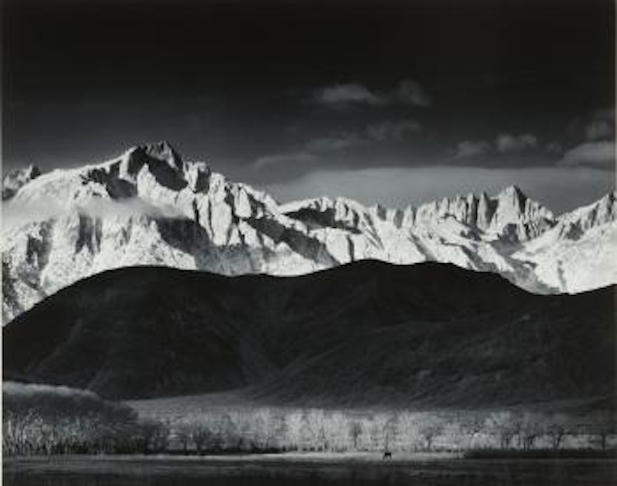 Winter Sunrise by Ansel Adams