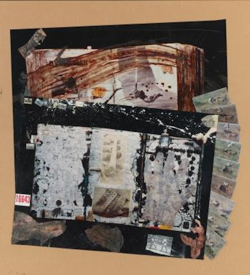 From A Dead Mans Wallet (Diary Pages With Francis Bacons Glove, April 8 - 11, 1976) by Peter Beard
