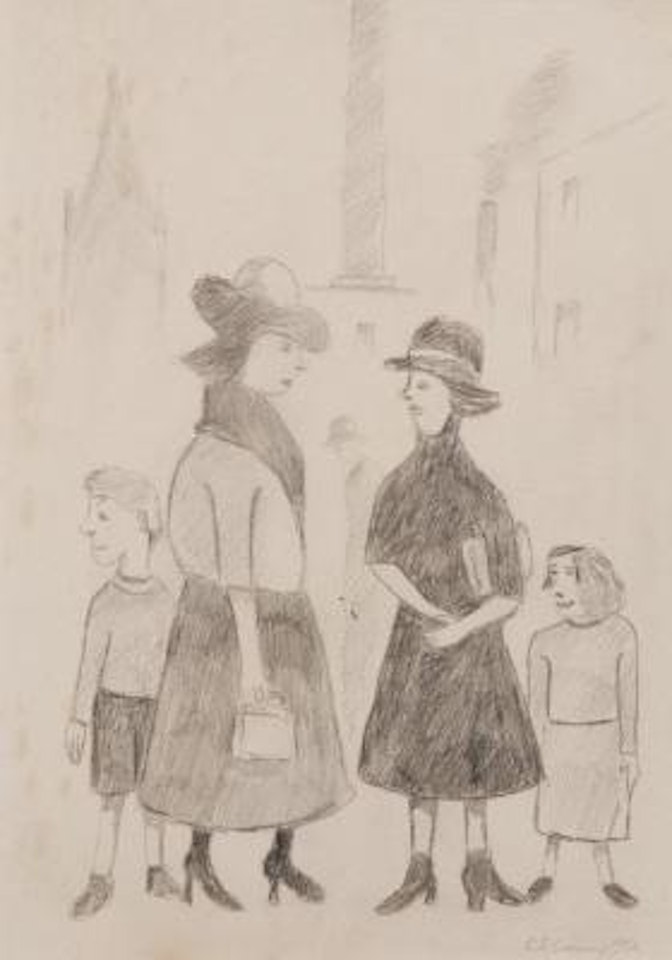 Women and Children by Laurence Stephen Lowry