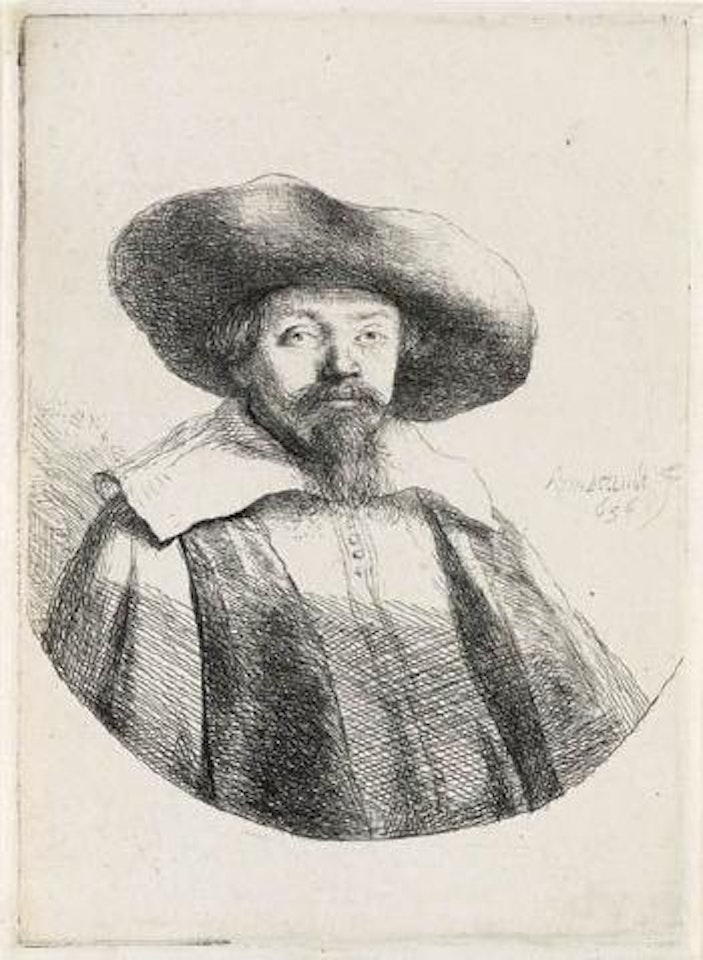 Samuel Manasseh Ben Israel by Attributed to Rembrandt Harmensz van Rijn