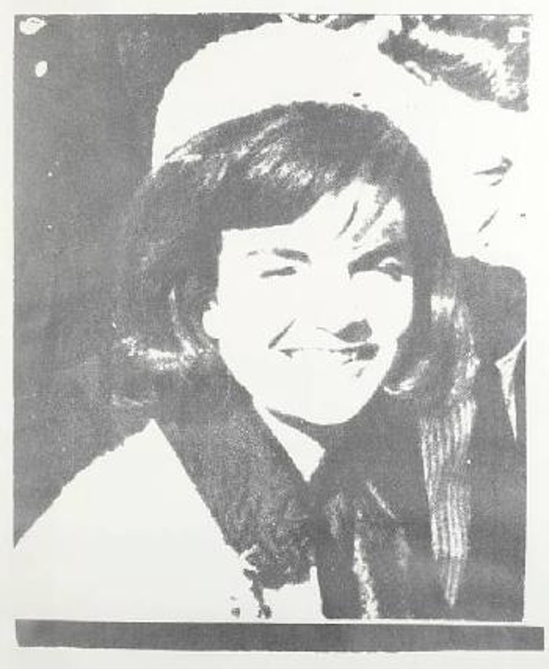 Jacqueline Kennedy I, from 11 Pop Artists I (F./S. 11.13) by Andy Warhol