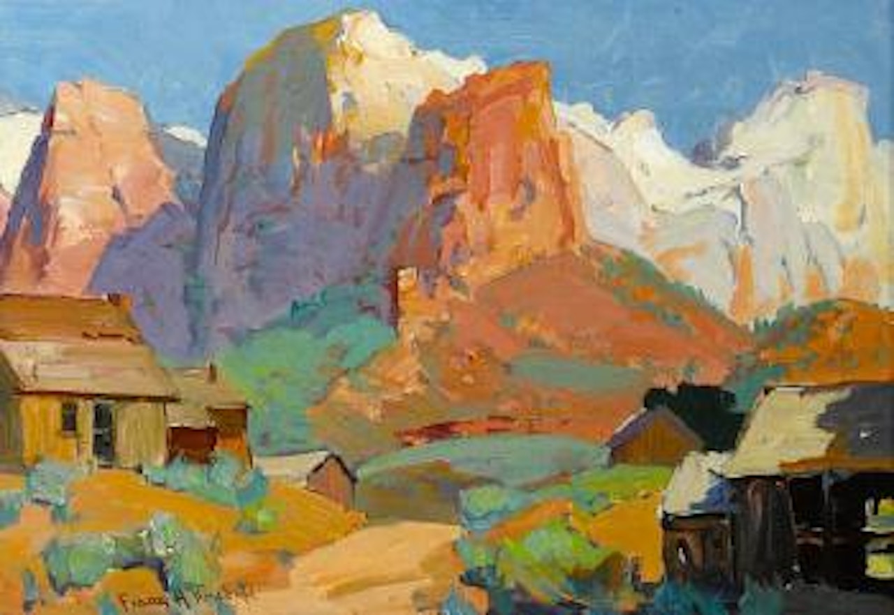 Utah ranch by Franz A Bischoff