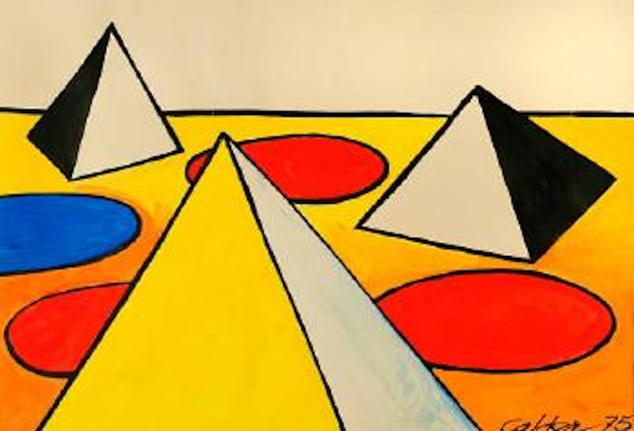 Horizon blanc by Alexander Calder