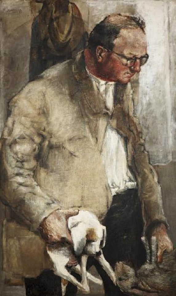 Portrait by Paul Rebeyrolle