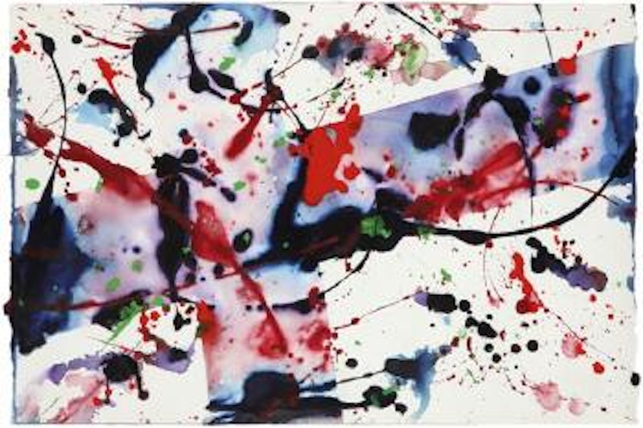 Croix by Sam Francis