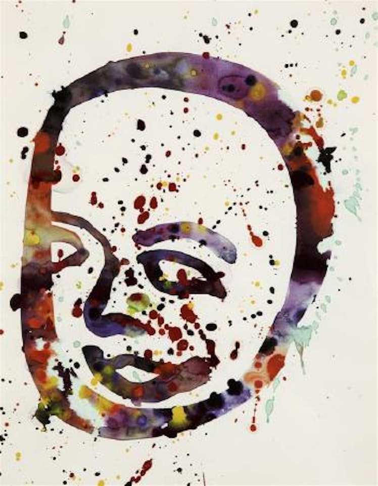 Self portrait (SF74-142) by Sam Francis