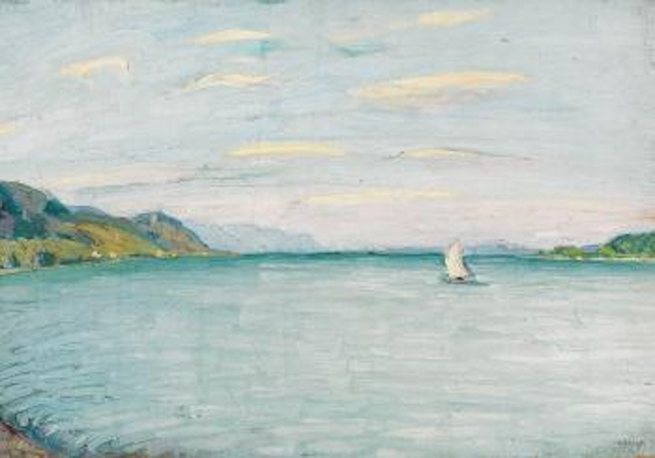 Morgen auf dem See. by Ernst Geiger