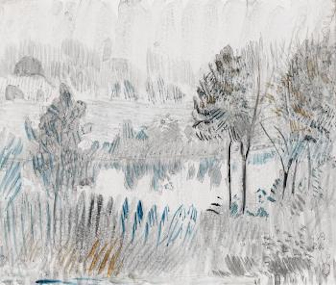Uferlandschaft. by Cuno Amiet