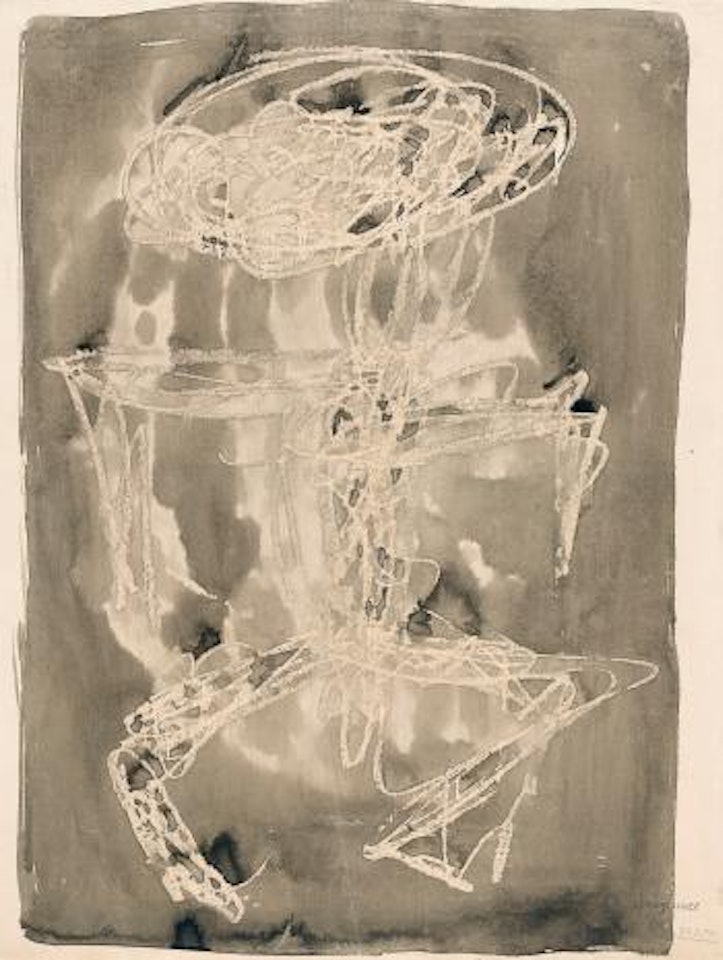 Abstrakte männliche Figur. by Victor Brauner