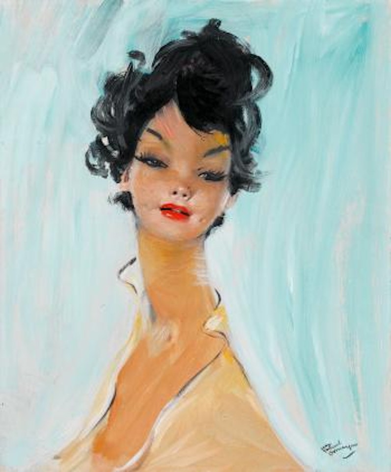 Cara. by Jean Gabriel Domergue