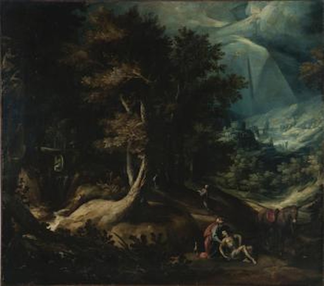 Paesaggio con il Buon Samaritano by Paul Bril