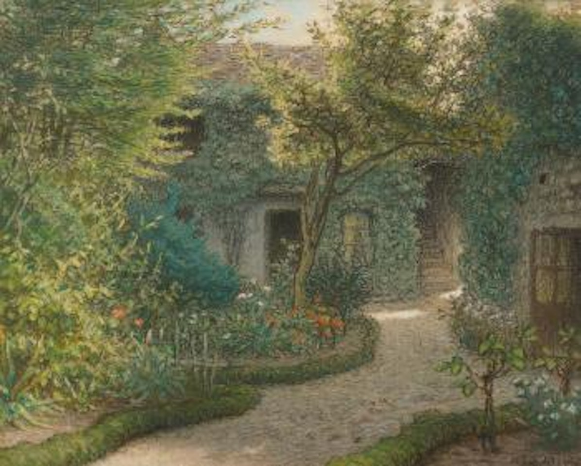 Théodore Rousseau's House In Barbizon by Jean-François Millet