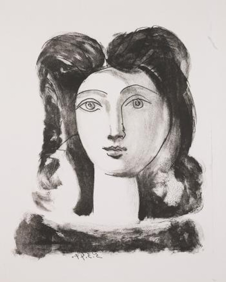 TÃªte De Jeune Fille (M. 68) by Pablo Picasso