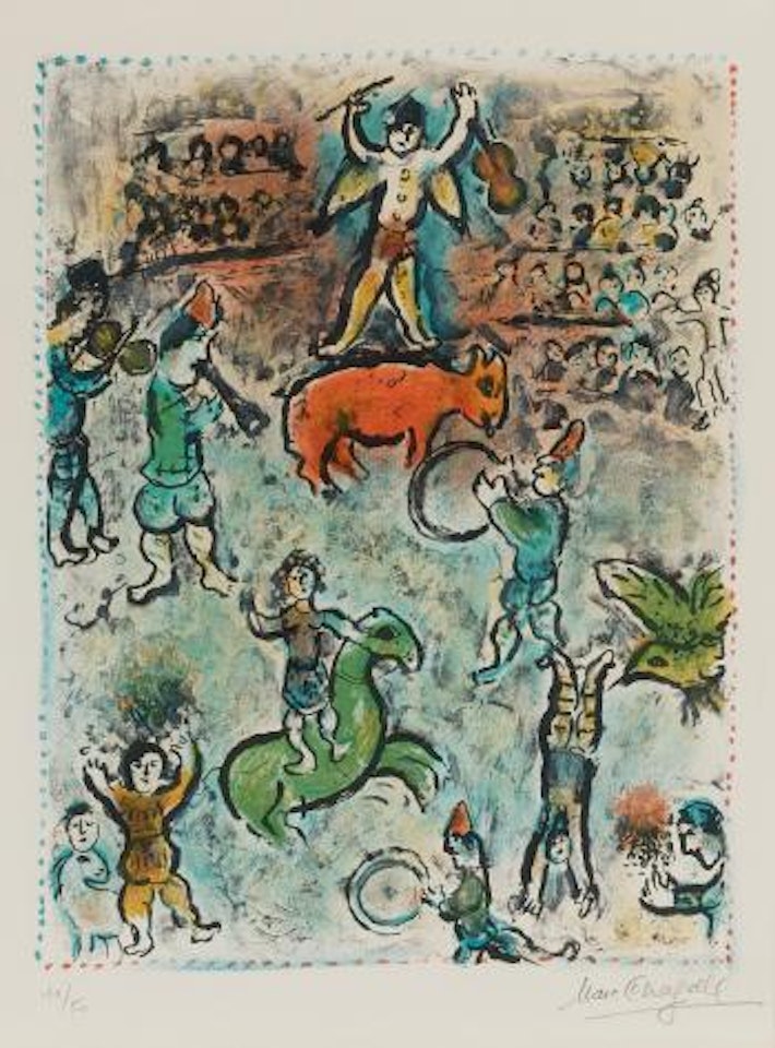 Circus Parade (M. 969) by Marc Chagall