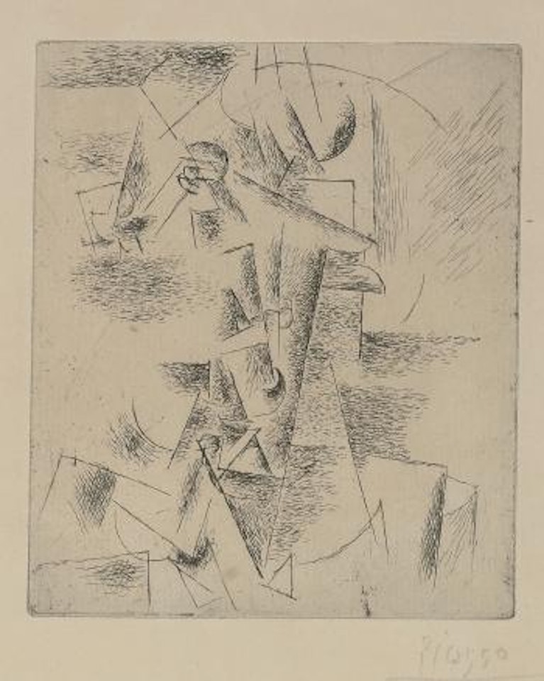 Tete D'homme (B. 23) by Pablo Picasso