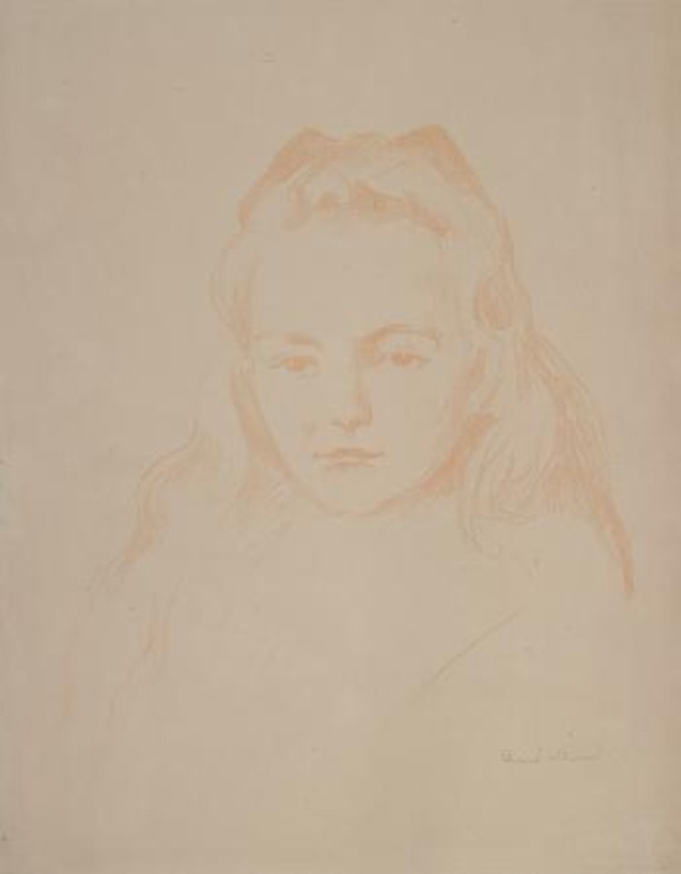 Ottilie Schiefler (W. 295) by Edvard Munch