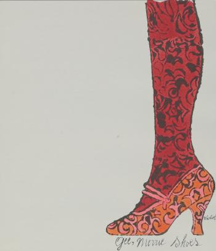 Gee Merrie Shoe (See F. & S. IV.85) by Andy Warhol