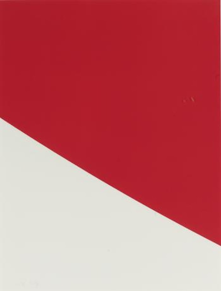 Blue Curve; Red Curve; Green Curve; Black Curve And Purple Curve (Gemini 1805-1806, 1808-1810) by Ellsworth Kelly