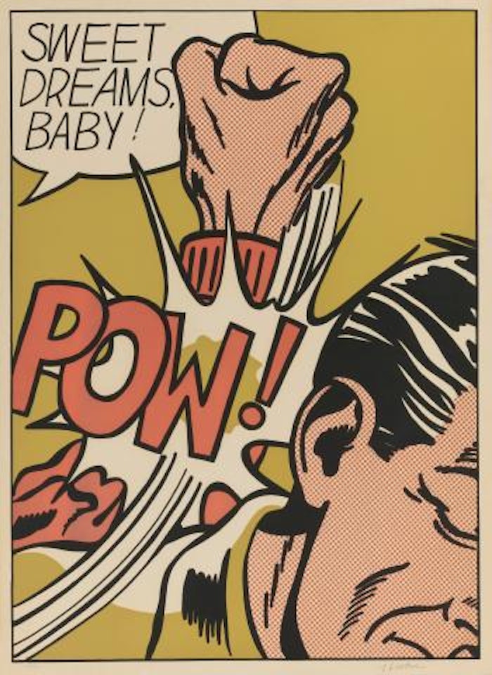 Sweet Dreams Baby (C. 39) by Roy Lichtenstein