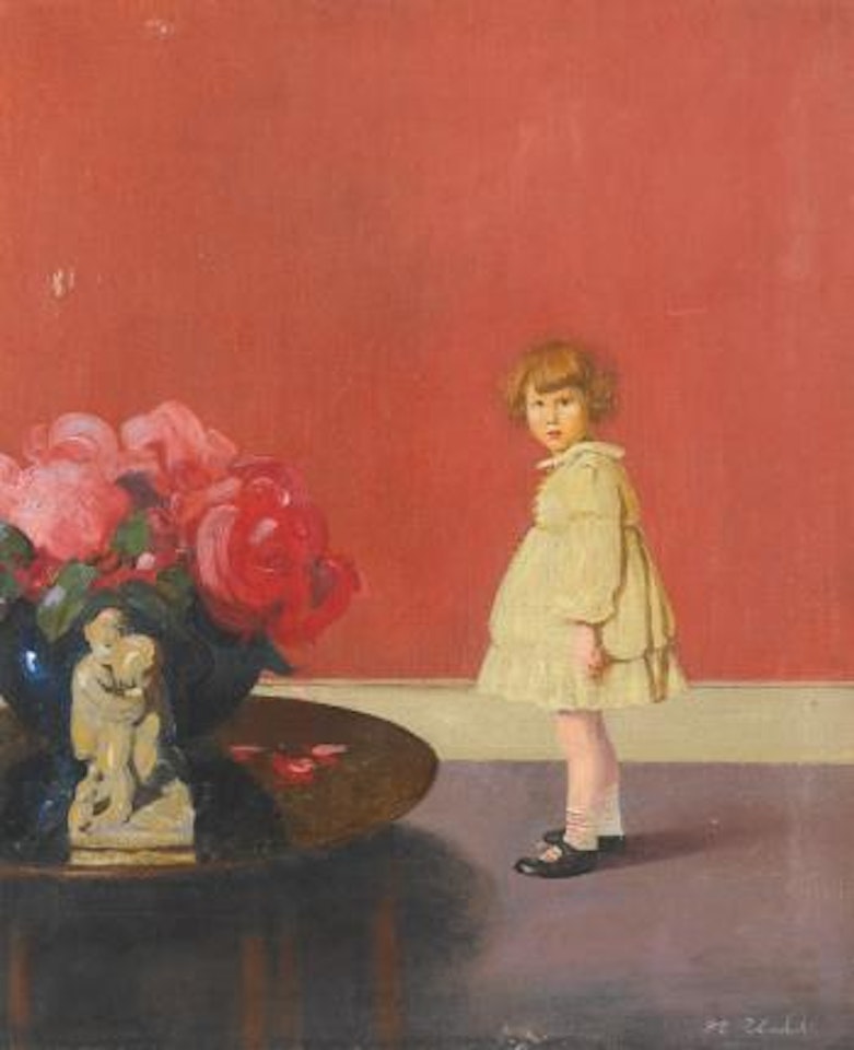 Portrait Of Anna by Francis Campbell Boileau Cadell