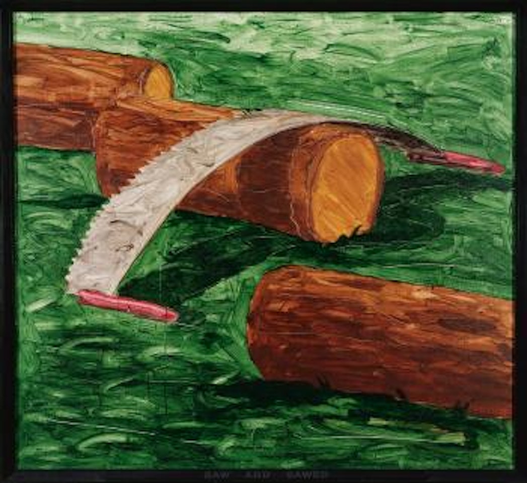 Saw And Sawed by Neil Jenney