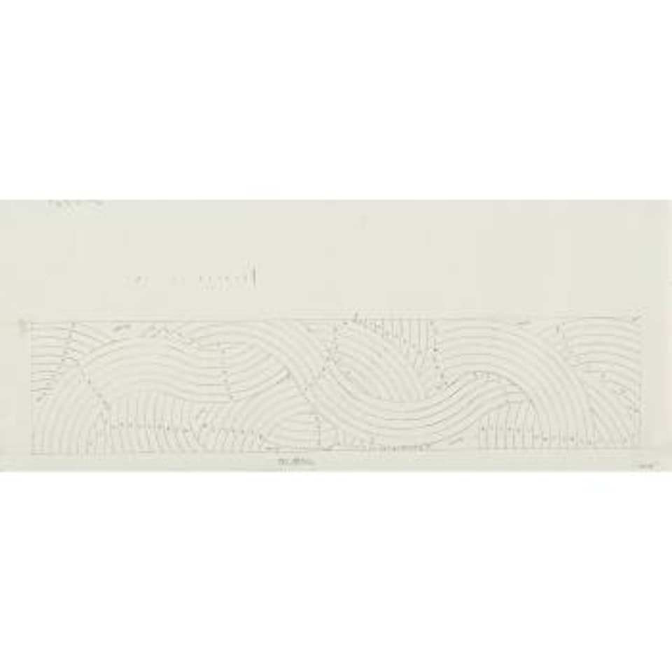 Working Drawing For Wall Drawing #1117 by Sol LeWitt
