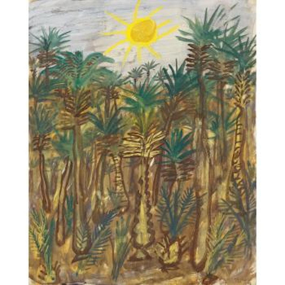Palmeraie by Jean Dubuffet