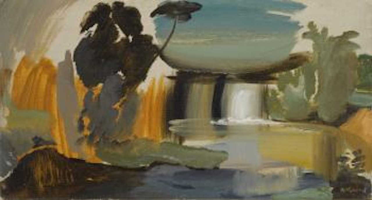 Terwick Mill No.14, Waterfall by Ivon Hitchens