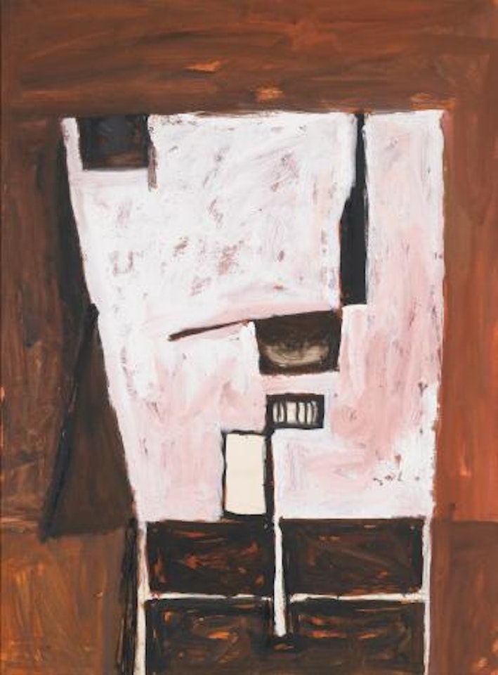 Untitled (Bottle And Pan) by William Scott