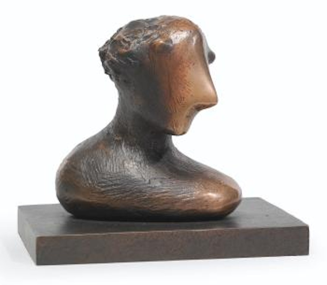 Caricature Head by Henry Moore