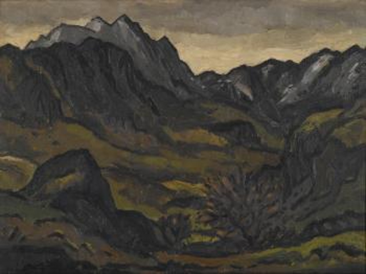 Lliwedd by Kyffin Williams