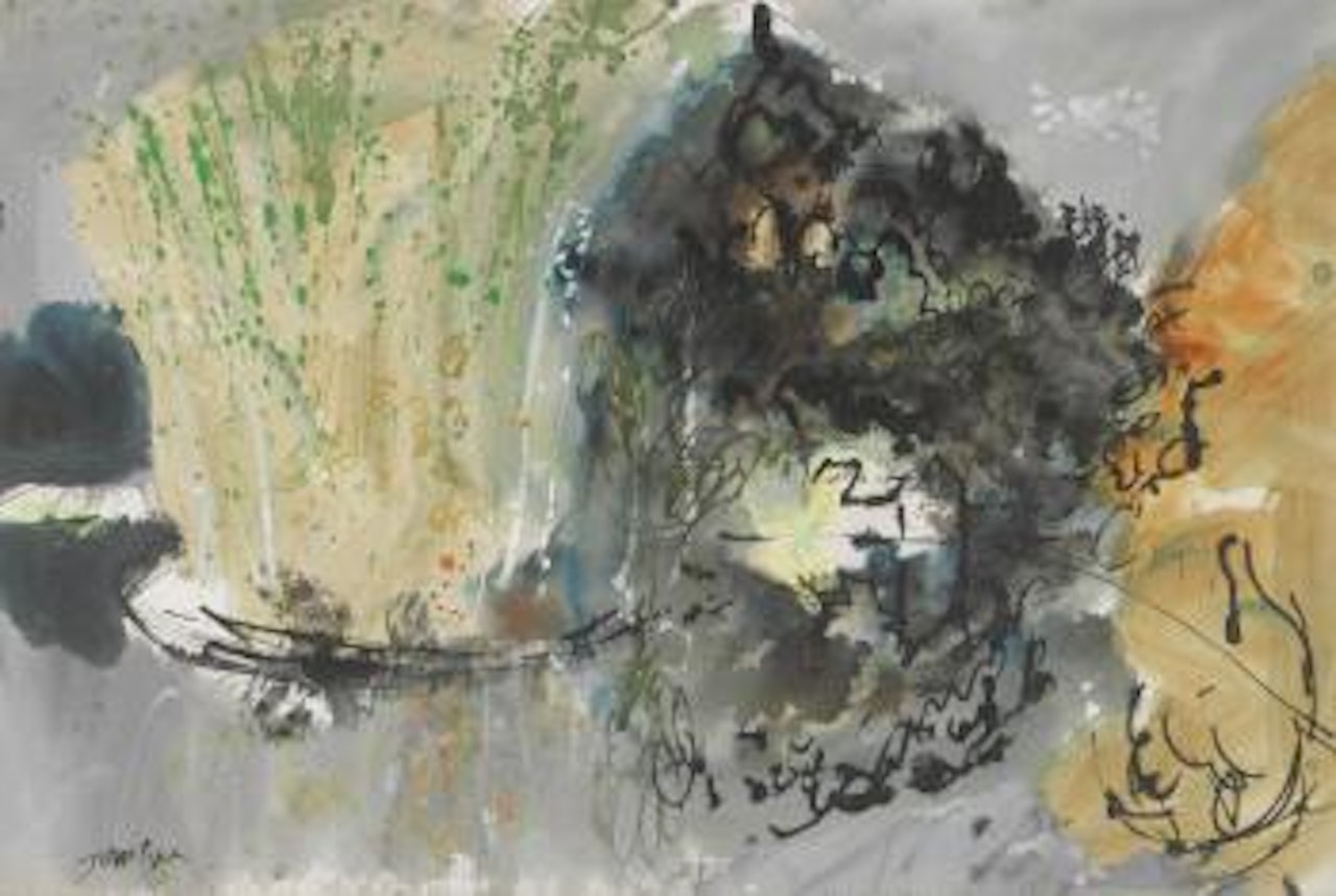 Silent Pool Near Ormans by John Piper