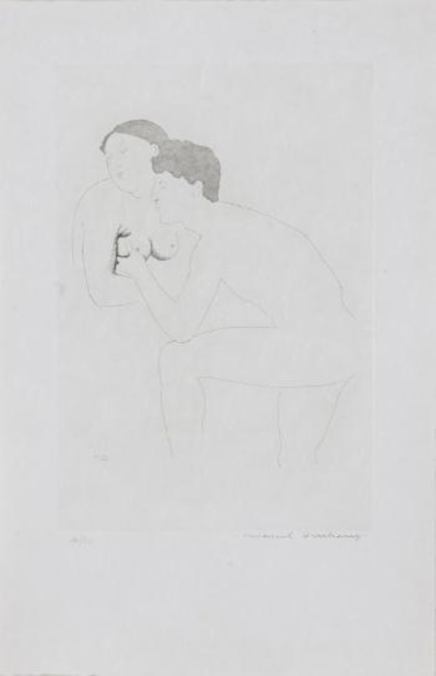 Morceaux choisis d'après Ingres II by Marcel Duchamp