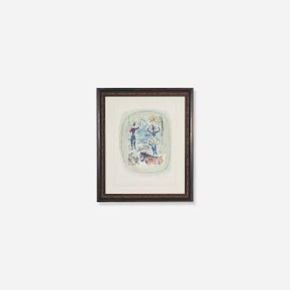 Le cirque à l'Étoile by Marc Chagall