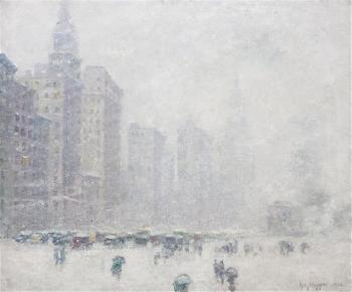 A Chicago Blizzard by Guy Carleton Wiggins